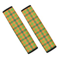Shamrock Plaid Saint Patrick's Day Print Car Seat Belt Covers