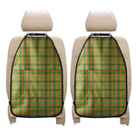 Shamrock Plaid Saint Patrick's Day Print Car Seat Organizers