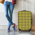 Shamrock Plaid Saint Patrick's Day Print Luggage Cover