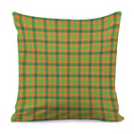 Shamrock Plaid Saint Patrick's Day Print Pillow Cover