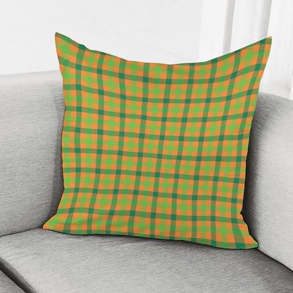 Shamrock Plaid Saint Patrick's Day Print Pillow Cover
