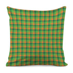 Shamrock Plaid St. Patrick's Day Print Pillow Cover
