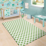 Shamrock Saint Patrick's Day Print Area Rug