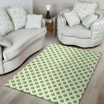 Shamrock Saint Patrick's Day Print Area Rug