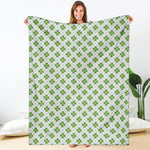 Shamrock Saint Patrick's Day Print Blanket