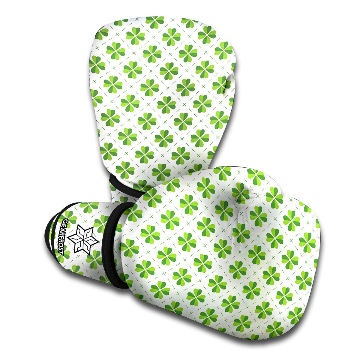 Shamrock Saint Patrick's Day Print Boxing Gloves