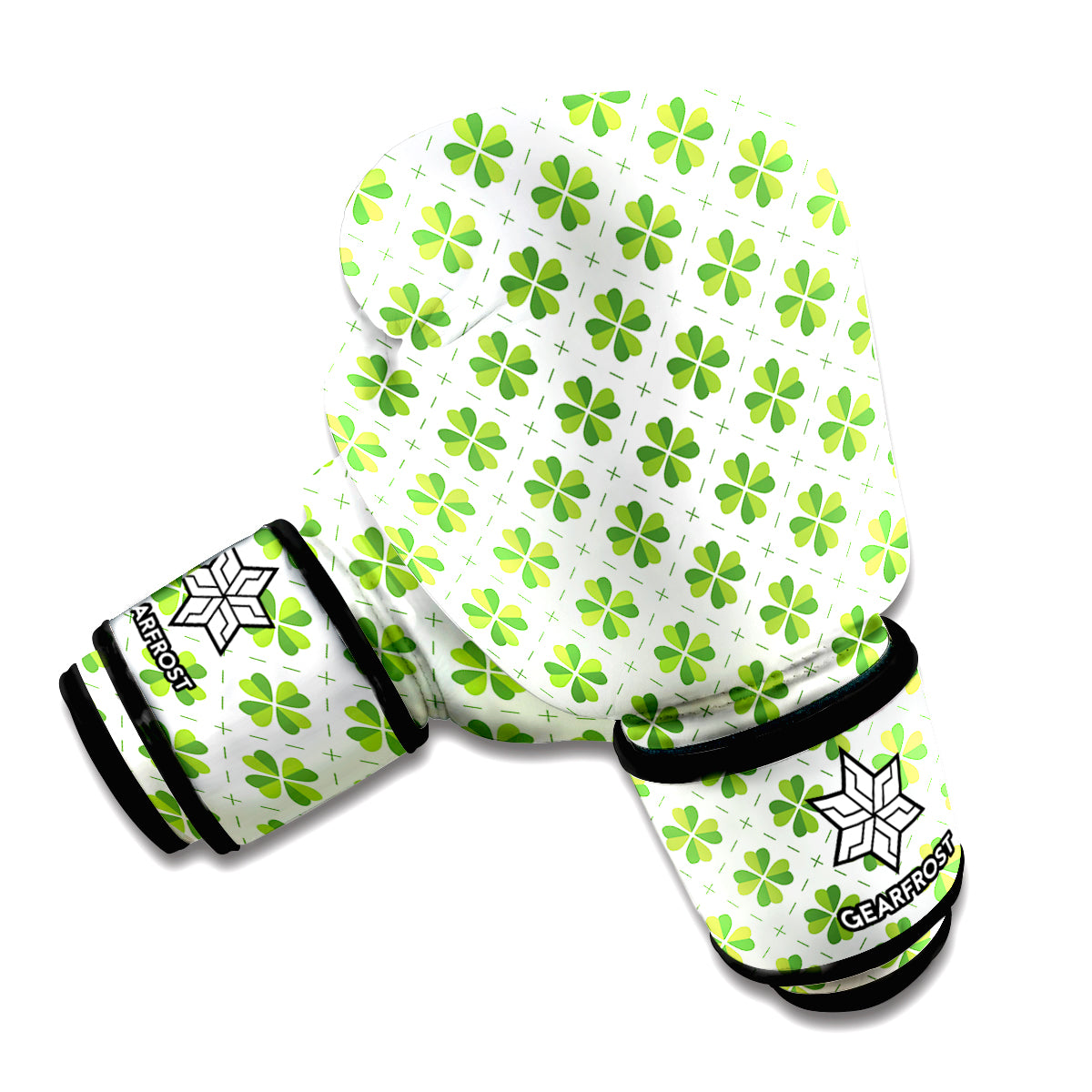 Shamrock Saint Patrick's Day Print Boxing Gloves