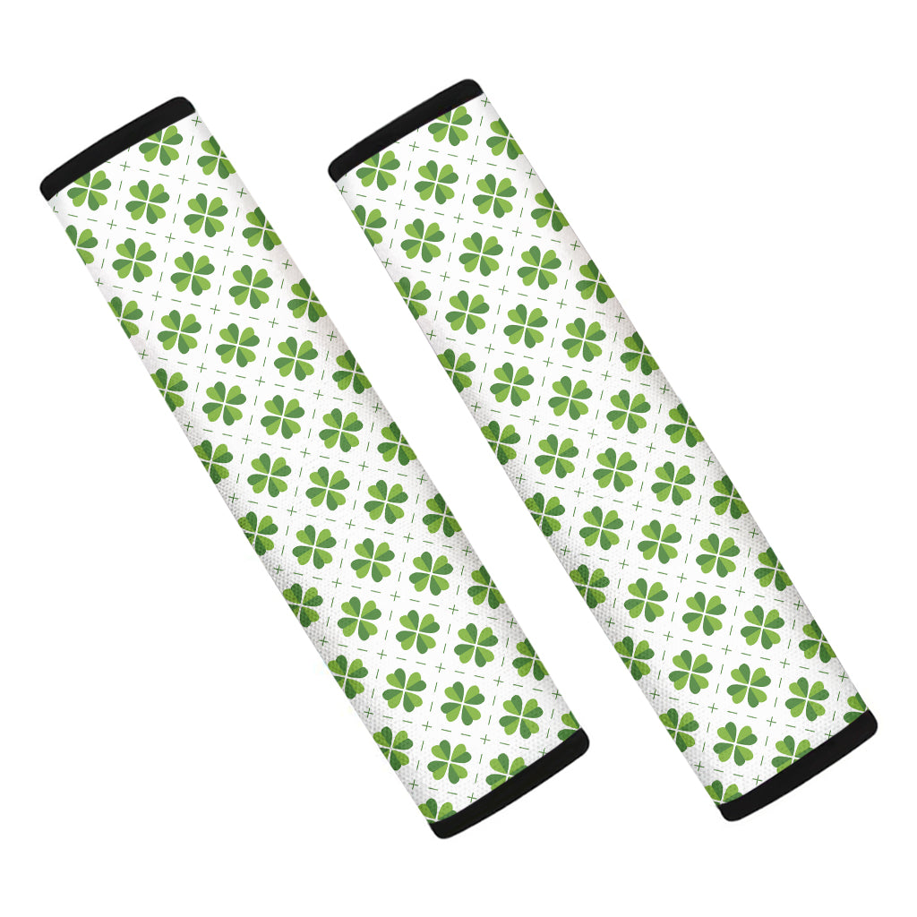 Shamrock Saint Patrick's Day Print Car Seat Belt Covers