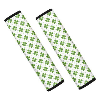 Shamrock Saint Patrick's Day Print Car Seat Belt Covers