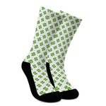 Shamrock Saint Patrick's Day Print Crew Socks