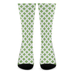 Shamrock Saint Patrick's Day Print Crew Socks