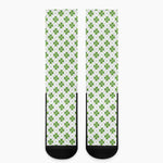 Shamrock Saint Patrick's Day Print Crew Socks