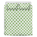 Shamrock Saint Patrick's Day Print Duvet Cover Bedding Set