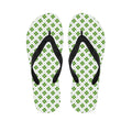 Shamrock Saint Patrick's Day Print Flip Flops