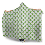 Shamrock Saint Patrick's Day Print Hooded Blanket