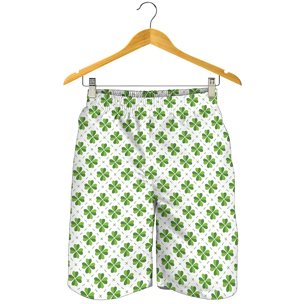 Shamrock Saint Patrick's Day Print Men's Shorts