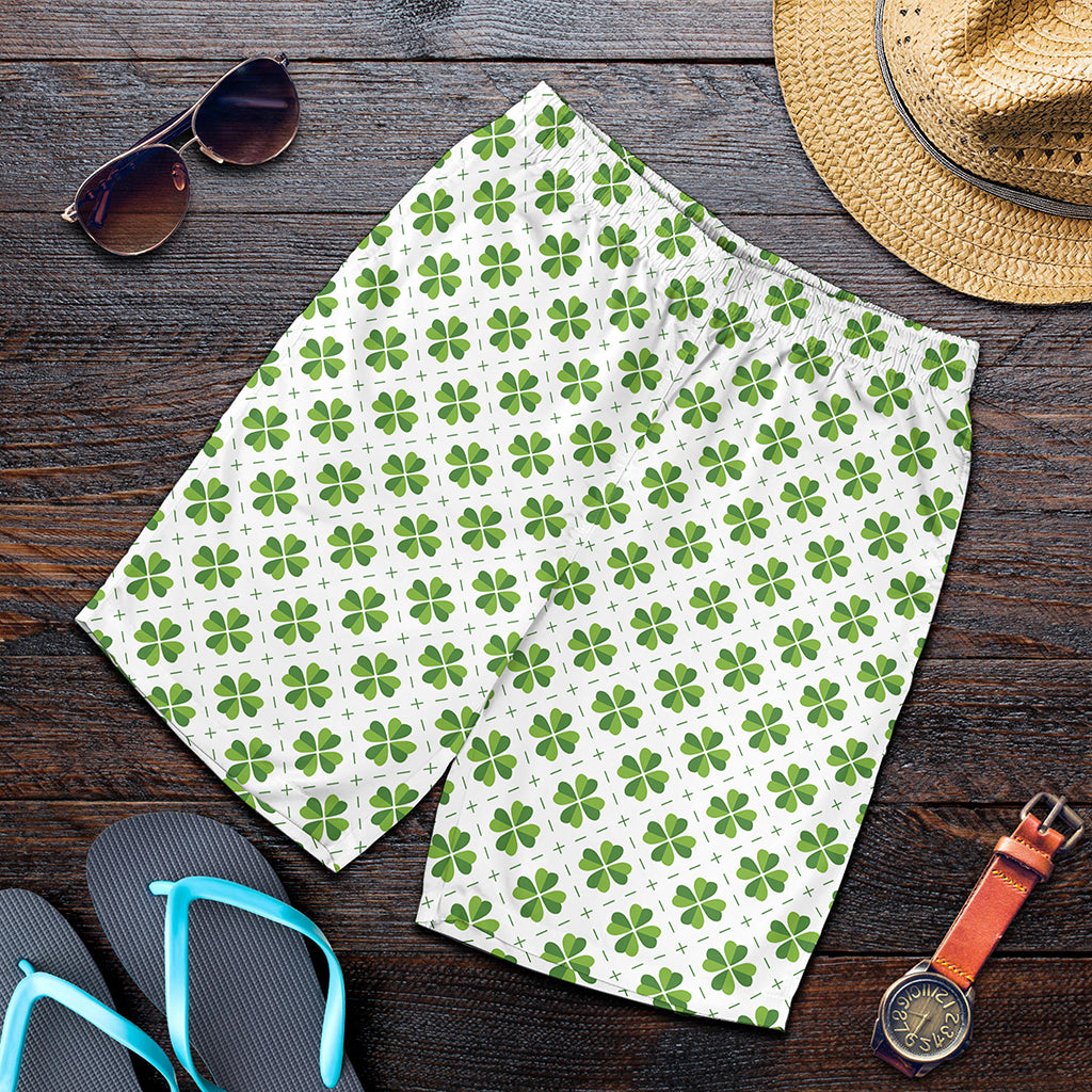 Shamrock Saint Patrick's Day Print Men's Shorts