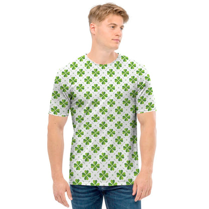 Shamrock Saint Patrick's Day Print Men's T-Shirt