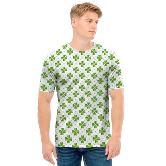 Shamrock Saint Patrick's Day Print Men's T-Shirt