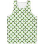 Shamrock Saint Patrick's Day Print Men's Tank Top