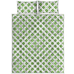 Shamrock Saint Patrick's Day Print Quilt Bed Set