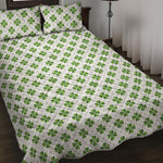 Shamrock Saint Patrick's Day Print Quilt Bed Set