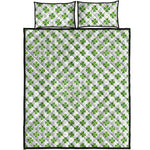 Shamrock Saint Patrick's Day Print Quilt Bed Set