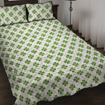 Shamrock Saint Patrick's Day Print Quilt Bed Set