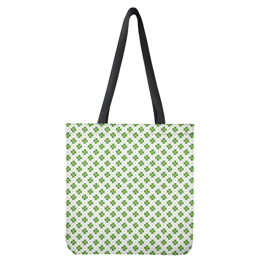 Shamrock Saint Patrick's Day Print Tote Bag
