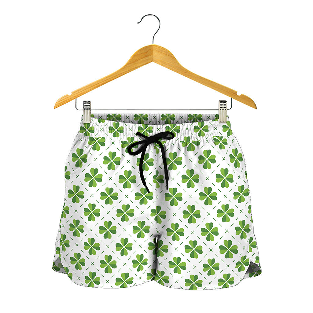 Shamrock Saint Patrick's Day Print Women's Shorts