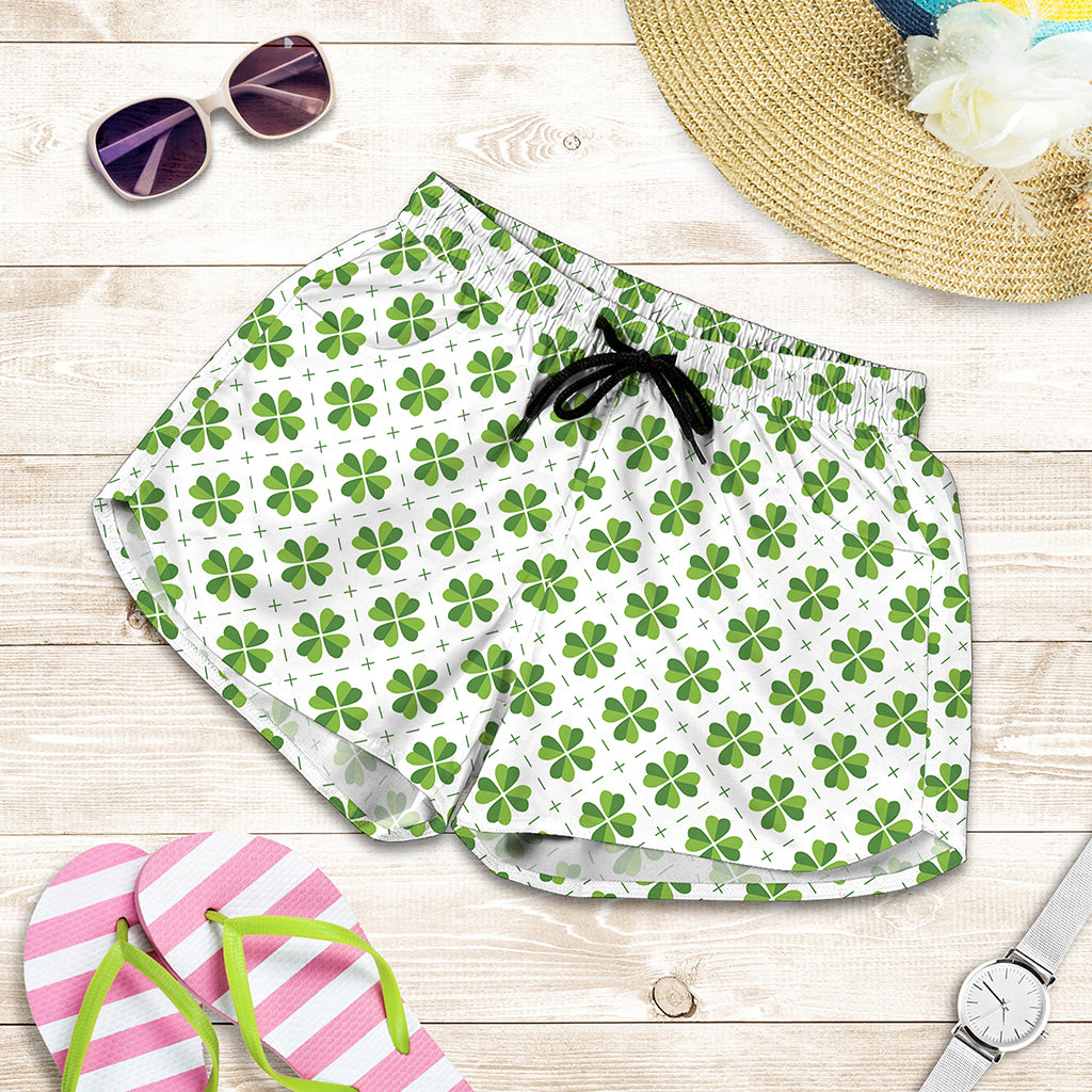 Shamrock Saint Patrick's Day Print Women's Shorts