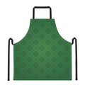 Shamrock St. Patrick's Day Pattern Print Apron