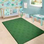 Shamrock St. Patrick's Day Pattern Print Area Rug