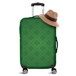 Shamrock St. Patrick's Day Pattern Print Luggage Cover