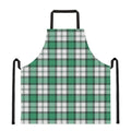 Shamrock St. Patrick's Day Tartan Print Apron