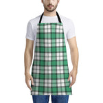 Shamrock St. Patrick's Day Tartan Print Apron