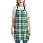 Shamrock St. Patrick's Day Tartan Print Apron