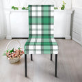 Shamrock St. Patrick's Day Tartan Print Dining Chair Slipcover