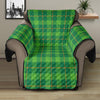 Shamrock Tartan St. Patrick's Day Print Recliner Protector