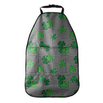 Shamrocks Houndstooth Pattern Print Car Seat Organizers