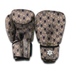 Shar Pei And Pug Pattern Print Boxing Gloves