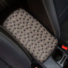Shar Pei And Pug Pattern Print Car Center Console Cover