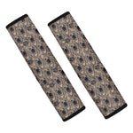 Shar Pei And Pug Pattern Print Car Seat Belt Covers