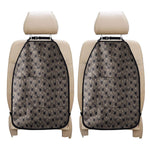 Shar Pei And Pug Pattern Print Car Seat Organizers