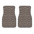Shar Pei And Pug Pattern Print Front Car Floor Mats