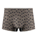 Shar Pei And Pug Pattern Print Men's Boxer Briefs