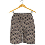 Shar Pei And Pug Pattern Print Men's Shorts