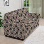 Shar Pei And Pug Pattern Print Sofa Cover