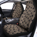 Shar Pei And Pug Pattern Print Universal Fit Car Seat Covers
