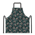 Shar Pei Face Pattern Print Apron